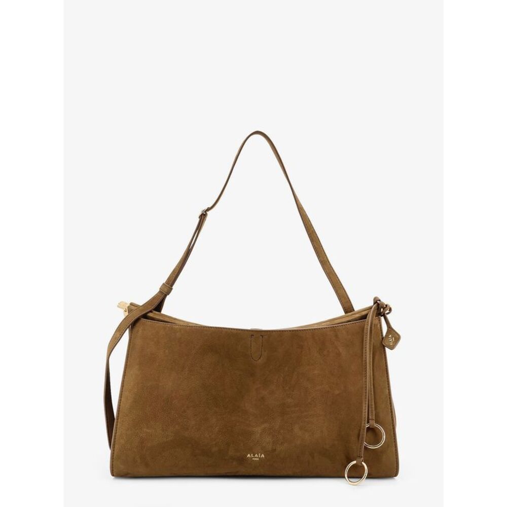 Alaia Women Le Click Pocket 35 Nabuck Shoulder Bag - Picture 1 of 5